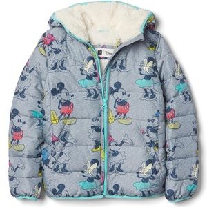 Disney × GAP Kids Mickey Mouse Sherpa
Puffer Jacket L (10)